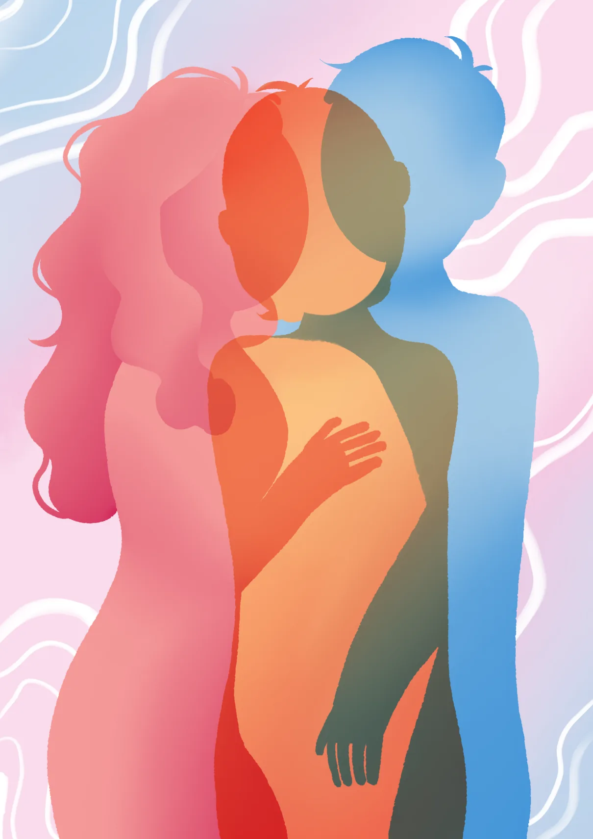 Couple illustration